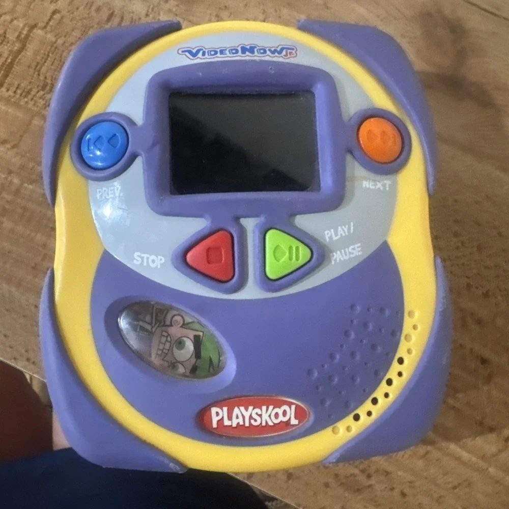 Playskool Video Now Jr Kids Personal Video Player 2004 With Case For Parts